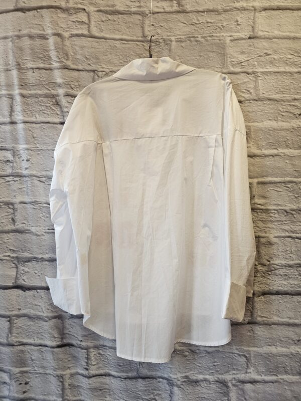 Weisse Bluse "Bedruckt" – Bild 3