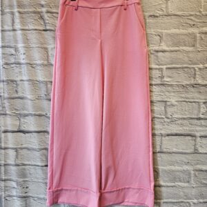 Weite Hose mit Umschlag „Rosa“