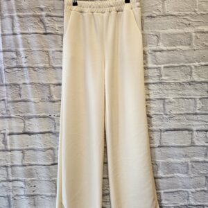 Weite Hose „Hellbeige“