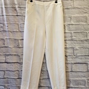 Stoffhose KAFFE „Wollweiss“
