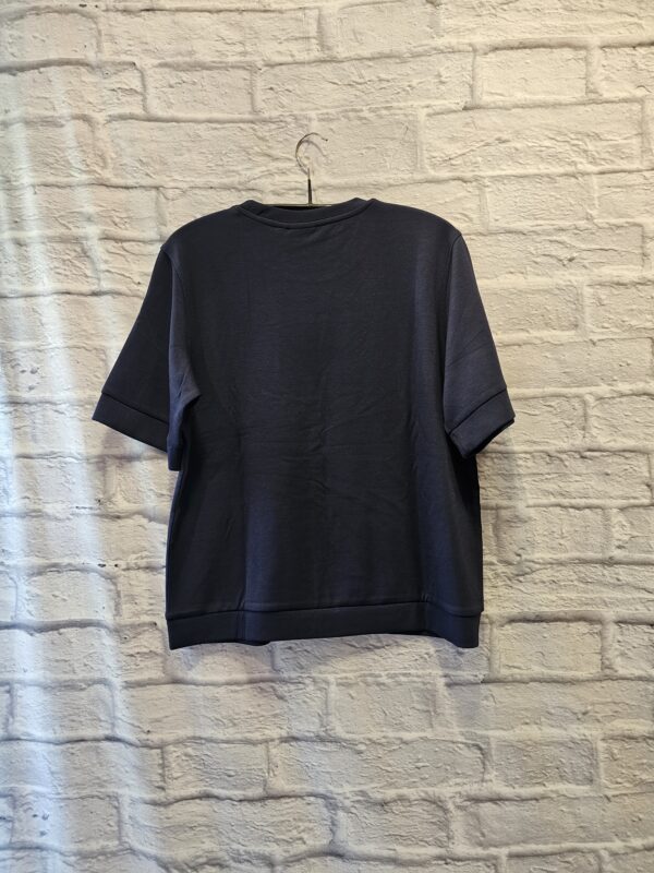 Sweatshirt mit Kurzarm FRANSA "Dunkelblau" – Bild 3
