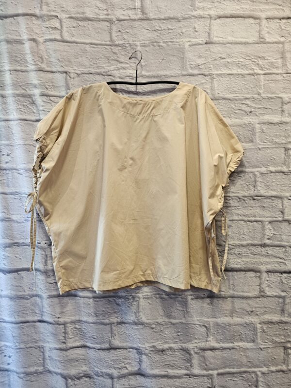 Baumwollbluse "Beige"