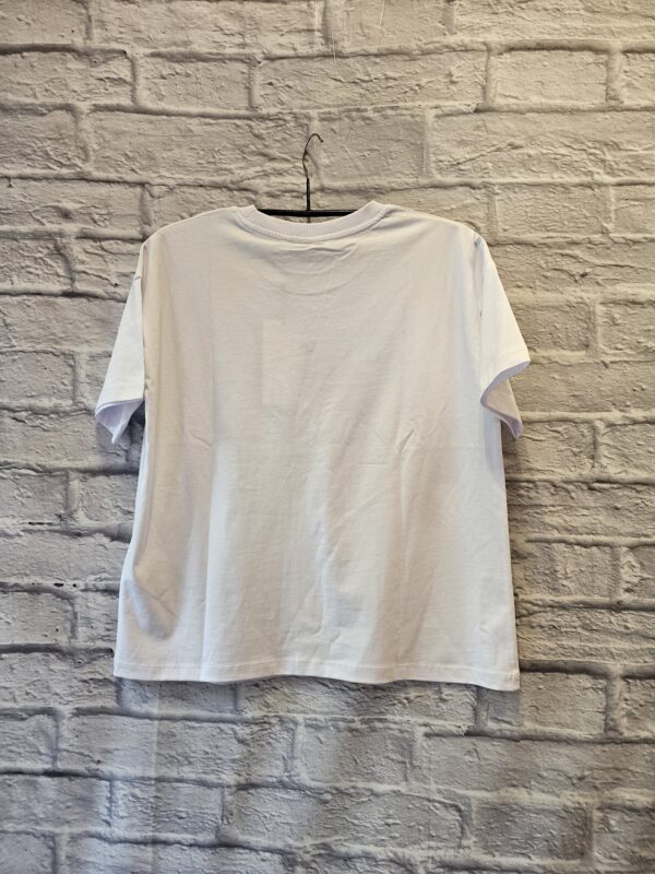 Weisses Shirt KAFFE mit Aufdruck "PARIS" – Bild 3