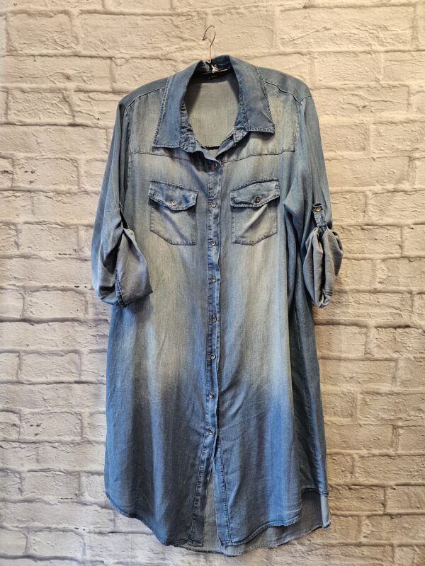 Leichtes Jeanskleid "Blau"