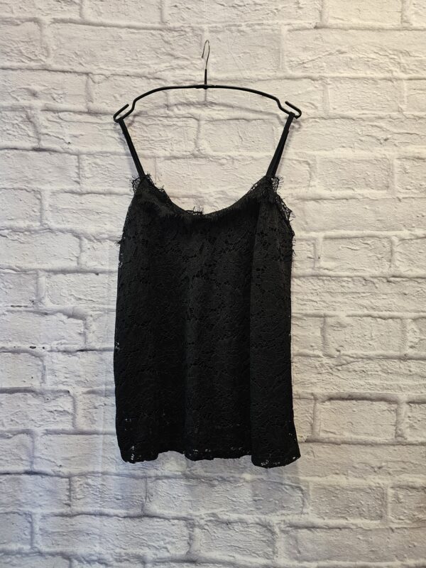 Spitzentop "Schwarz"