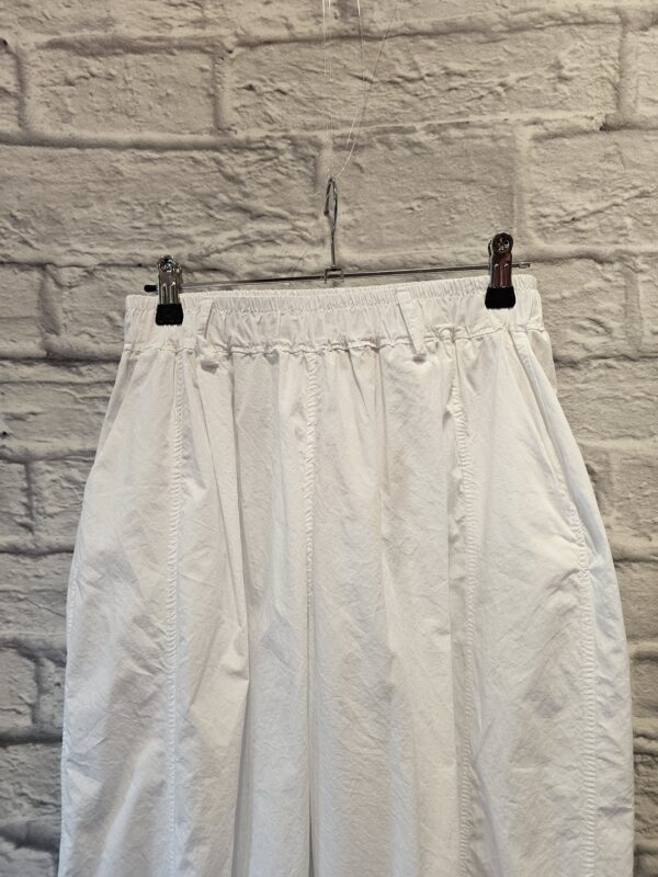 Leichte Baumwollhose "Weiss" – Bild 2