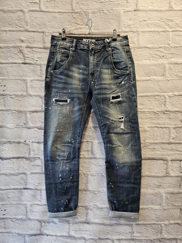 Dunklere Jeans "Destroyed"
