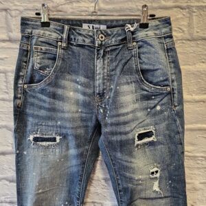 Dunklere Jeans „Destroyed“