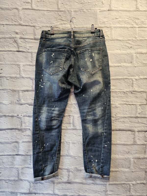 Dunklere Jeans "Destroyed" – Bild 3