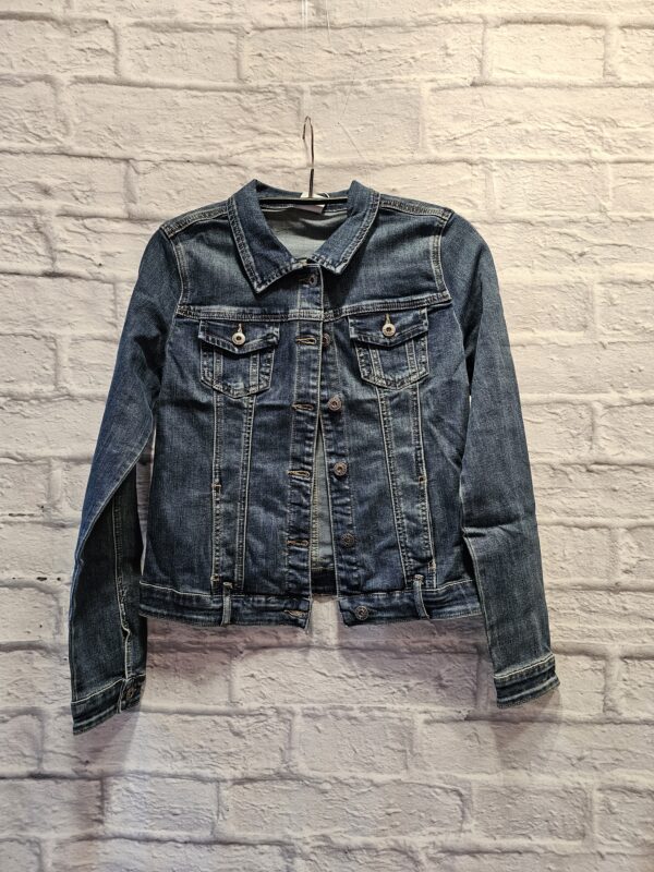 Jeansjacke "Dunkle Waschung"
