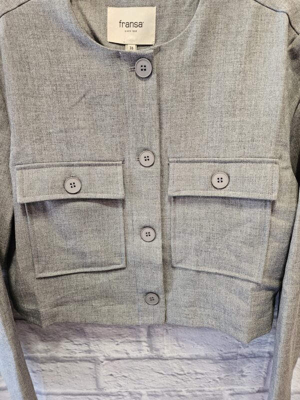 Kurzblazer FRANSA "Grau" – Bild 2