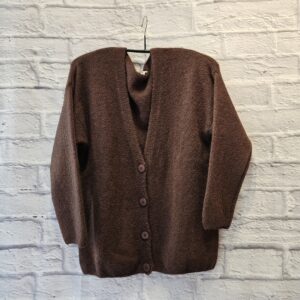 Strickjacke „Braun“