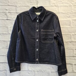 Jeansbluse KAFFE „Dunkle Waschung“