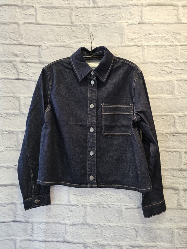 Jeansbluse KAFFE "Dunkle Waschung"