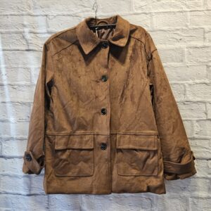 Velourjacke „Cognac“