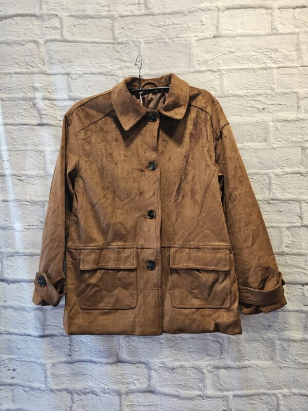 Velourjacke "Hellbraun"