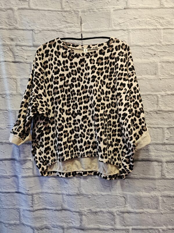 Leichtes Leosweatshirt "Mit Schwarz"