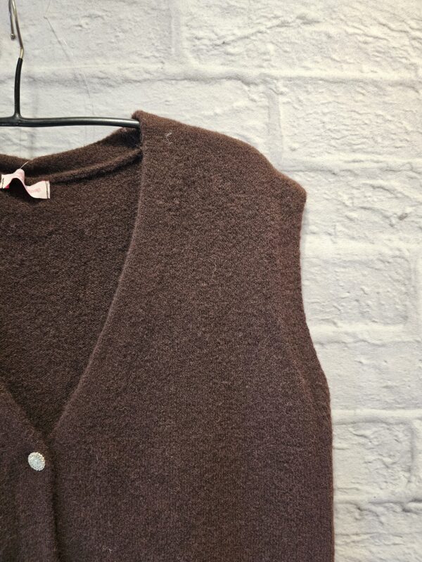 Strickweste "Braun" – Bild 2