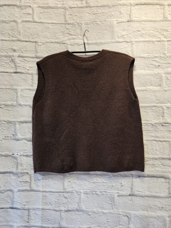 Strickweste "Braun" – Bild 3