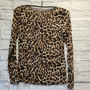 Shirt mit Kaschmir „Leomuster“