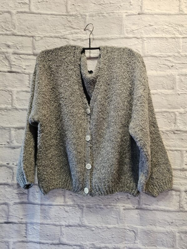 Strickjacke "Grau"