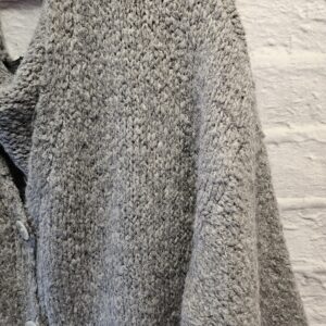 Strickjacke „Grau“