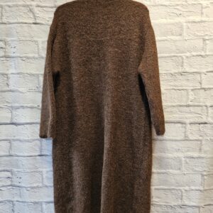 Lange Strickjacke „Braun“