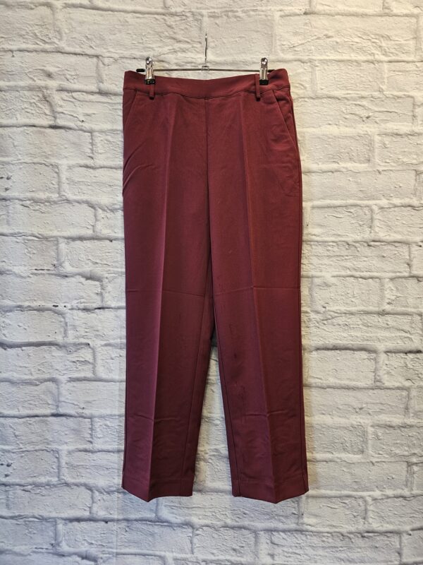 Stoffhose knöchellang KAFFE "Bordeaux"