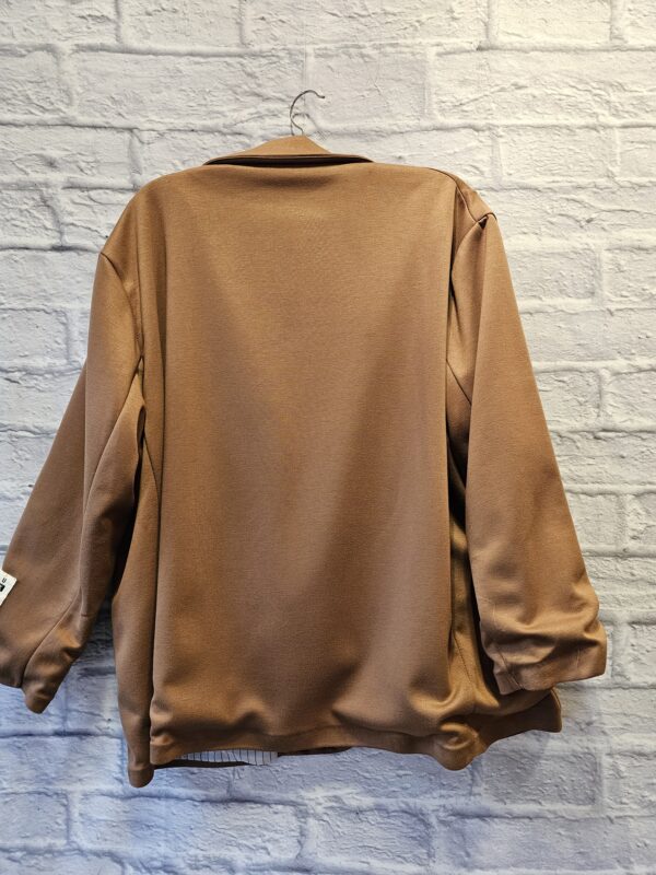 Oversize Blazer mit Patches "Cognac" – Bild 3