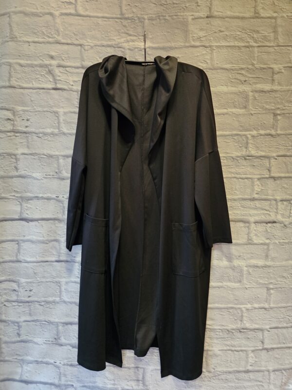 Leichter Sweatmantel "Schwarz"