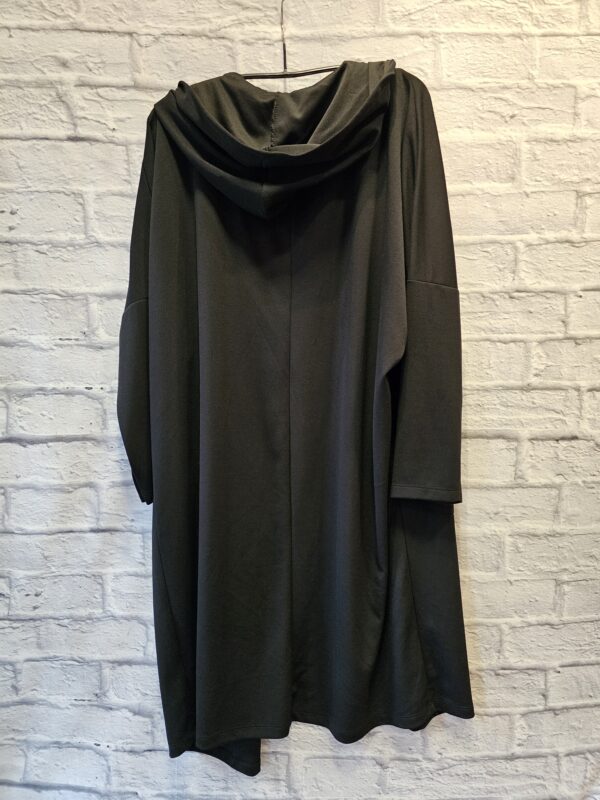 Leichter Sweatmantel "Schwarz" – Bild 3