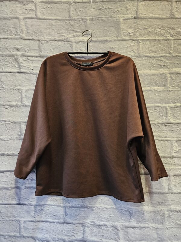 Leichtes Sweatshirt "Braun"