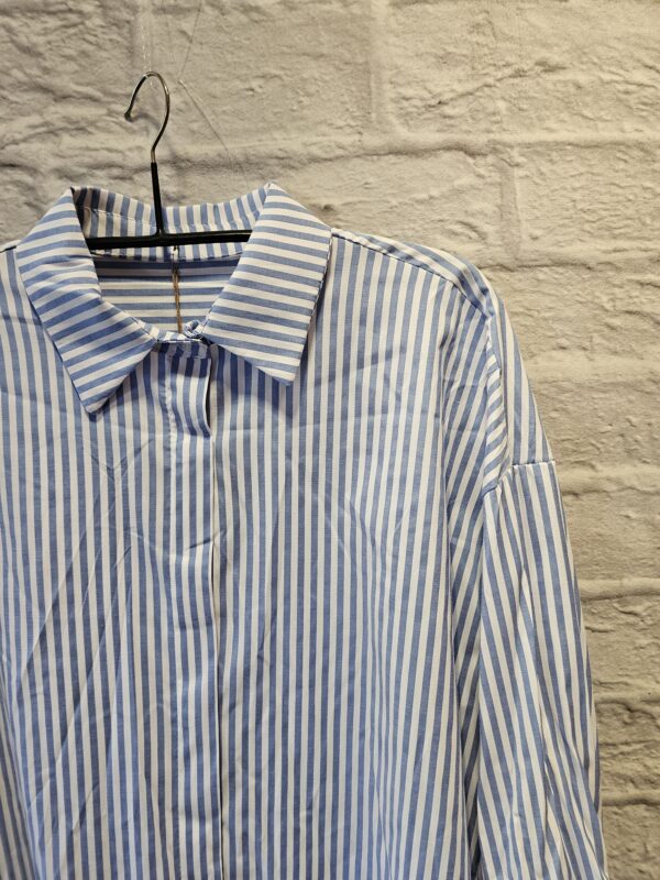 Bluse "Blau/Weiss gestreift" – Bild 2