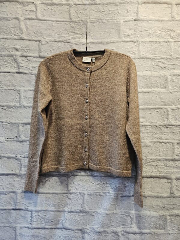 Strickjacke KAFFE "Cognac meliert"