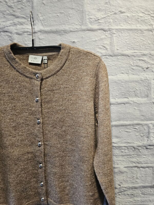 Strickjacke KAFFE "Cognac meliert" – Bild 2