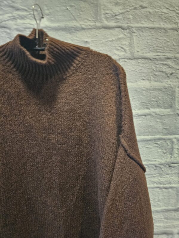 Strickpulli Oversize "Braun" – Bild 2