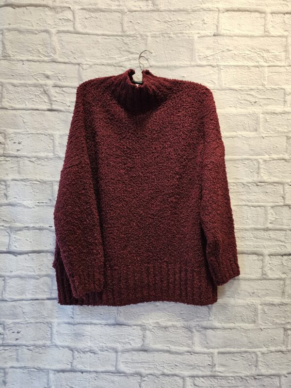 Bouclepulli "Bordeaux" – Bild 3