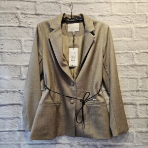 Blazer KAFFE „Taupe meliert“