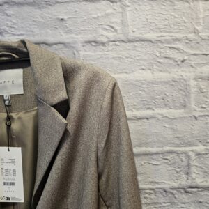 Blazer KAFFE „Taupe meliert“