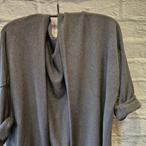 Strickjacke in Oversize „Anthrazit“