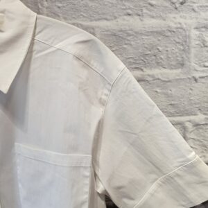 Kurze Bluse FRANSA „Wollweiss“